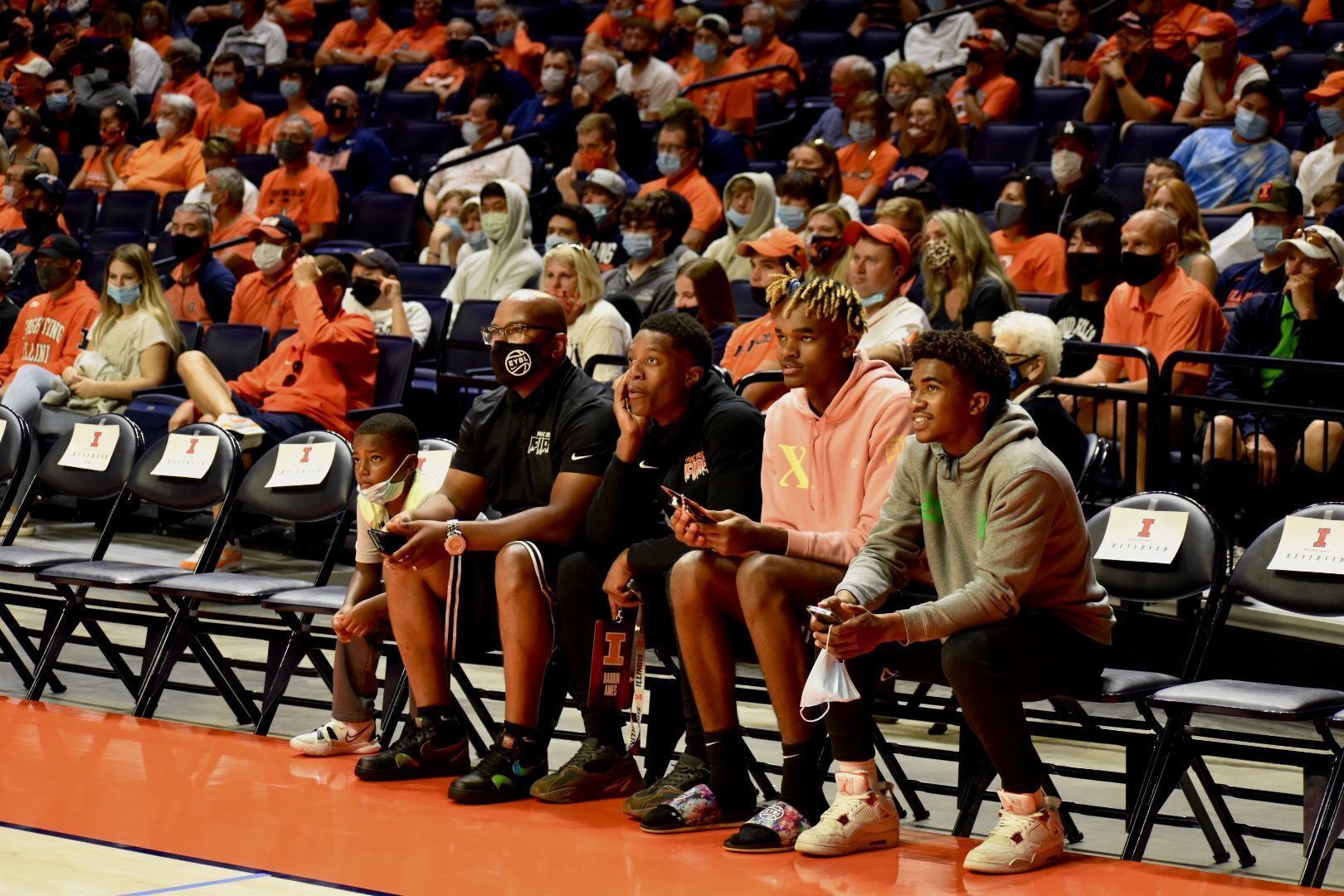 Photos: Illinois hosts open practice